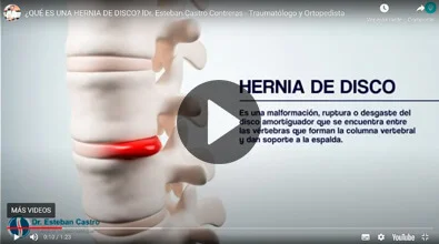 Hernia de Disco Dr. Esteban Castro Contreras - Traumatólogo y Ortopedista